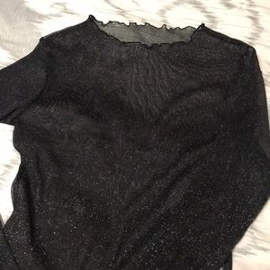 Brandy Melville Glitter Top